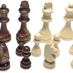 ATORSE Toy 32pcs Premium Wood Chess Pieces Set Chessmen for Children Board Game Gift-Toys & Hobbies-Games-Chess-Contemporary Chess-image-76