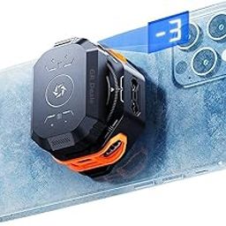GR Deals SL53 Mobile Phone Cooler RGB, SL53 Mobile Phone Radiator Magnetic Absorption Digital Display Semiconductor Refrigeration Charging Model Cooling Battery. (Multi- color).-image-18