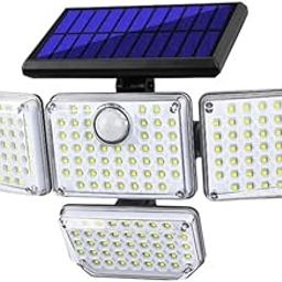 Ritmo Outdoor Lights - Motion Sensor Outdoor Light, Solar Flood Lights Outdoor Waterproof, Solar Security Lights, Powered Motion Lights for Door Patio Garage Yard, 1 Pack.-10