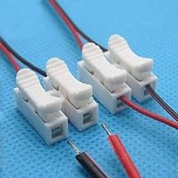 SP Push Type Lock Electric Wire Connectors 2 Bolts Quick Push Type Lock Electric Wire Connectors for Cable Lock Push Connector Terminals (White) (30 Pcs)-image-38