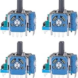 New World 3D Analog Joystick Replacement for PS5 Wireless Controller,Replacement Analog stick Compatible with PS5 Joysticks OG Blue Color -1 PC-5