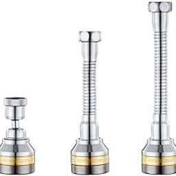 SHIPLORD® Water Saving Kitchen Faucet Aerator Extender ‚¨ 3 Height Settings Anti-Splash Brass & Stainless Steel Design for Easy Installation-image-11