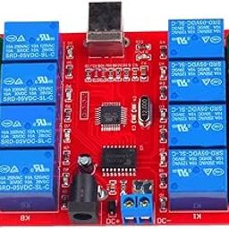 CALANDIS DC 12V 8-Channel USB Relay Board Module PC Computer Control for Home Automation | Collectibles-image-85