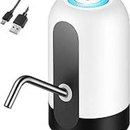 Water Dispenser Pump for 20 Litre Bottle, Automatic Water Can Pump for 20 Litre, Convenient and Efficient Water Dispenser Pump for Home, Office, Camping, Rechargeable, Pack of 1-image-4