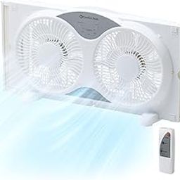 Comfort Zone CZ310R Twin Window Fan-picture-20