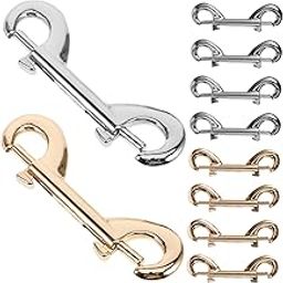 Gadpiparty 10pcs Heavy Duty Dog Leash Snap Hooks Double-Ended Metal Clips for Pet Leash and DIY Projects-image-33