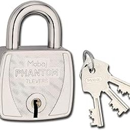 Mobaj® Phantom 50MM 7 Lever 3 Keys Padlock-image-40