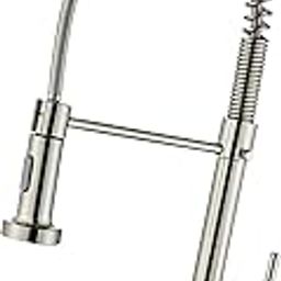 Bnf® Kitchen Sink Faucet Supplies Decor Single Handle for Office Vessel Farmhouse Silver|Home & Garden-image-86