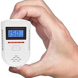 Carbon Monoxide Detector, Carbon Monoxide Detector with LED Screen (Ppm Value Always Visible) and Acousto Alarm - 85 dB Optics.-image-15