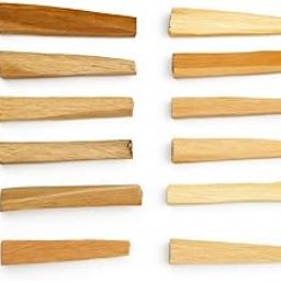 Natural Wooden Pieces - Small (Pack of 100) - 7 cm Long - Wood Sticks for Crafts | Fixing Nail | Hawan | Campfire - Wood Block - Wooden Wall Plug - Tapered - Gatta-picture-19