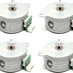 INVENTO 4Pcs DC Stepper Motor 42mm 3.5kg-cm 2 Phase 4 Wire Micro Stepping Motor with 12 teeth Gear for DIY Projects-picture-16