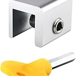 HEAVENGLOW Window Safety Lock Restrictor Slide Stopper with Keys Door Lock Single Hole-image-81