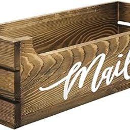 ATORSE Mail Organizer Wooden Versatile Mail Sorter for Office Desks Home Dorm Rooms-26