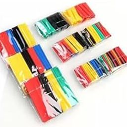 AQBP 170 Pcs Polyolefin Heat Shrink Tube, Insulated Wire Cable Sleeving Wrap, Multicolour, 7 Different Cut Size Without Box Heat Shrink Cable Sleeve (10 mm)-image-57
