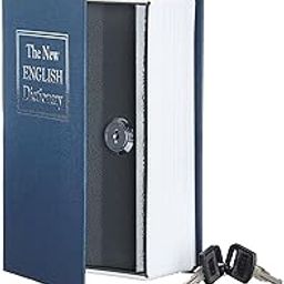 mobipin Dictionary Book Safe with Hidden Lock, Metal Security Box for Home, multi colour-12
