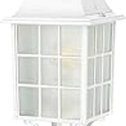 Nuvo Lighting 60/4907 Adams One Light Post Lantern 100 Watt A19 Max. Frosted Glass White Outdoor Fixture-image-24
