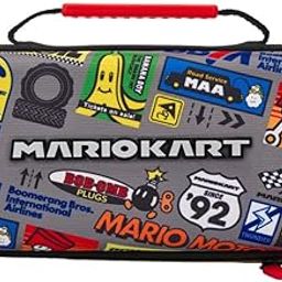 PowerA Protection Gaming Console Kit Case for Nintendo Switch or Nintendo Switch Lite with Accessories Storage, Mario Kart (Officially Licensed)-10