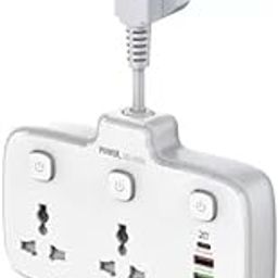 JTP-3611 2500W 10A Extension Power Strip with 2 Power Socket Type C PD 3.0 Fast USB Port 10 A Three Pin Socket-picture-11