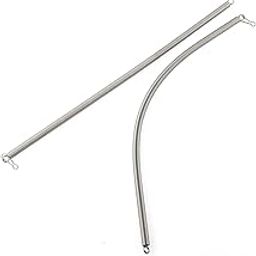 E-outstanding Door Spring 2PCS 15Inch/38cm Stainless Steel Garage Door Extension Springs Stretch Spring-13