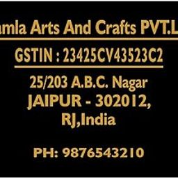 Webelkart Custom GST Name Plate for Office, Acrylic Laminated Board, 30 x 20 cm-image-12