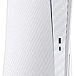 Khushi Decor White Carbon Vinyl Sticker Decals for PlayStation 5 Disk Version Console and Two Dual Sense 5 Sticker Skins Black PS5 Skin Console and Controller Design [Video Game]-24