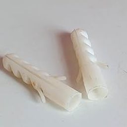 Plastic Wall Plug for Screw (16mm) White (PPK - 0013) 10 Pcs (Heavy)-20