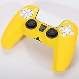 GET IN THE GAME Silicone Cover for PS5 Controller Skin (Dotted) (Yellow)-12