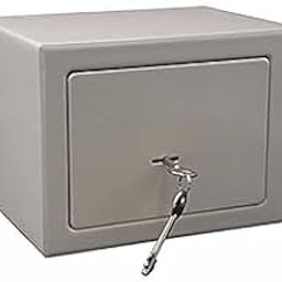 MAXSERA Mechanical Safe Locker Intelligent Metal Deposit Safe Safe Box/Safety locker/Key Locker/Steel Security Safe Lockers for Home,Office,Hotel,Profession Institutes(25 x 35 x 25) CM (IVORY)-image-99