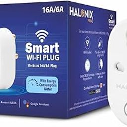 Halonix Prime Wi-Fi Smart Plug 16A with Energy Monitoring- Suitable for Large Appliances like Geysers, Microwave Ovens, Air Conditioners (Compatible with Alexa and Google Assistant)(Pack of 1, White)-image-100