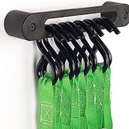 AV1 Hook Rail - 2/pk - Wall Mounted Hook Rail - Ratchet Strap Organizer, Cargo Accessories, Storage-image-56