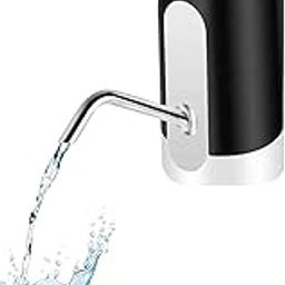 HITORE Automatic Wireless Water Dispenser Pump for 20 Litre Bottle with Tap | USB Rechargeable Pump, Child Lock, Stainless Steel Water Outlet, LED Display, Portable Water Pump for Home Office Camping.-picture-16
