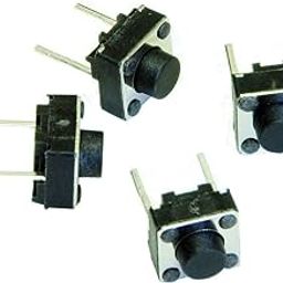 Chauhan Abhiyantriki? 2 Pin Tactile Switch Micro - Push To On Button (Pack Of 10)-image-42