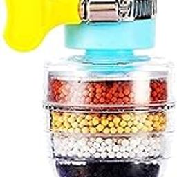 CULINEXIS Water Purification Faucet Filter Universal Tap Water Filter for Kitchen Removes Impurities for Clean & Safe Drinking Water Fits Most Taps (Multocolor)-18