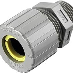 Liquid Tight Cord Connector, 0.63" to 0.75" Cord Dia. Range, 3/4" MNPT, Nylon - 1 Each-image-50