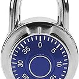 Combination Padlock,Lock for Gym and School Lockers Safe,Blue Turntable,Mini Combination Lock(Pack of 1)-image-26