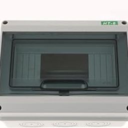 BNF®5/8 Ways PVCDistribution Box for Circuit Breaker Indoor On The Wall 8WAYS|1 Piece Outdoor rain Box|Null-picture-10