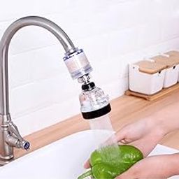 HOME CUBE Water Filter Faucet Tap for Kitchen Sink 360° Rotating Water Saving Faucet Universal Splash Filter Faucet Removes Chlorine Fluoride Heavy Metals Hard Water for Sink-21