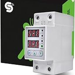 ESYSENSE | Automatic Single Phase Voltage Protector (Adjustable Setting) Protection with Auto Re-Connect LED Display Standard Din-Rail Mounted 220V, 63A (Voltage Protector)-21