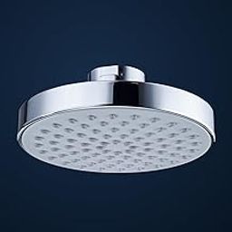Hindware 5 Inch Grey Overhead Shower Head for Bathroom without Arm-12