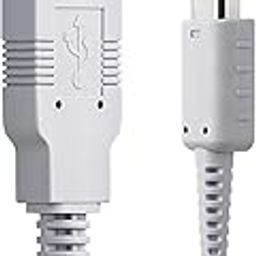 SUNMON USB Charger Cable for Gamepad Remote Controller Back-up USB Charger Power Cable Cord White-57