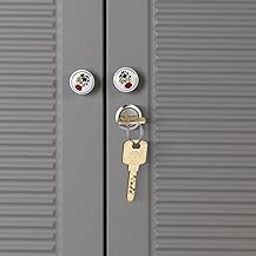 Godrej Furniture Lock I Curvo Wardrobe Lock I 2 Keys I for Cupboards,wardrobes,Cabinet furnitures & Electrical Panel I Suitable for Panels Upto 32 mm of Thickness I Sliver Finish I 1 Year Warranty-image-60
