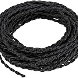 MERISHOPP®Pendant Light Cord Retro 5M DIY Lamp Cable for Living Room Bedroom Black|Home & Garden | Lighting Parts & Accessories|1 Pendant Light Cord(5m)-34