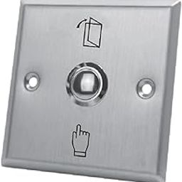 ZKTeco Stainless Steel Door Release Exit Button NO/COM - EX86-S-13