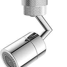 Sree shop 720° Swivel Sink Faucet Aerator for Kitchen & Bathroom, Dual Water Flow Splash Filter Tap Head, Rotatable Nozzle Extension for Easy Cleaning-image-22