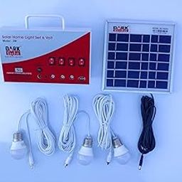 DARK FIGHT USB Solar Home Light Set 6 Volt, Multi-Colored-image-74