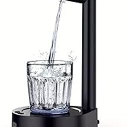 ARURA (LABEL) Portable Automatic Water Dispenser, Desktop Water Dispenser for 5 Gallon Bottle, Smart Water Pump, Rechargeable Water for Home Kitchen Camping (Black)-picture-15