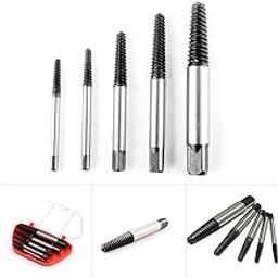 Generic Damaged Bolts Screws Drill Bits Screw Drivers 5pcs/Set Damaged Broken Screws Extractor Removal Tool-4
