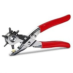 Eyelet Setting Pliers NEU MASTER 5/32 inch Grommet，Hole Punches from 5/64" to 3/16" (5/64" to 3/16"Hole Punches)-17