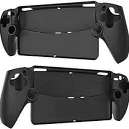 PSX Store Silicone Protective Case for PlayStation Portal 2023, Full Protection & Shock-Absorption Grip Cover PlayStation Portal Remote Player Accessories - Black-6