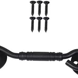 WHAMVOX Safety Window Lock Stainless Steel Hook Latch Security Barn Door Latch-image-75